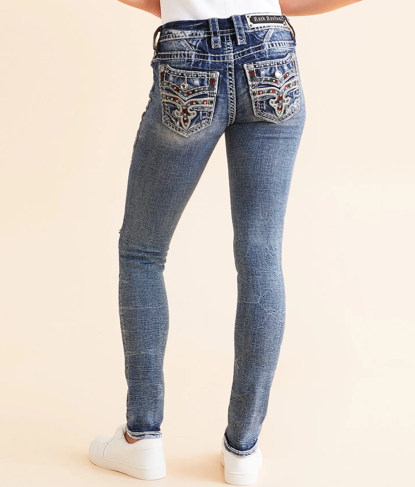 Rock Revival Sarah Low Rise Skinny Stretch Jean Sarah S203