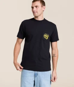 Graphic T-Shirts | Old Row Saturday Night Lites T-Shirt Black