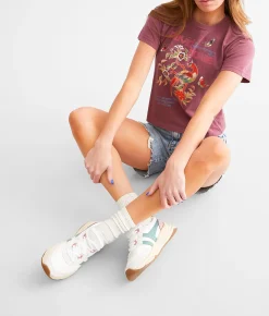 Shoes|Activewear | Gola® Saturn Leather Sneaker White Green Mist Dusty