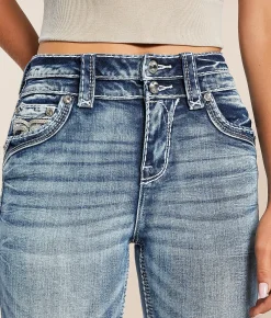 Bottoms | Rock Revival Savannah High Rise Flare Stretch Jean Savannah UF205