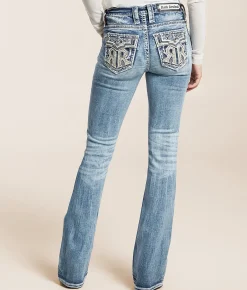 Jeans|Bottoms | Rock Revival Savannah Mid-Rise Boot Stretch Jean Savannah MB202