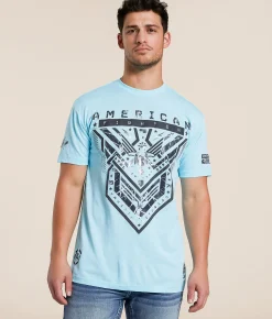 American Fighter Sawgrass T-Shirt Powder Blue