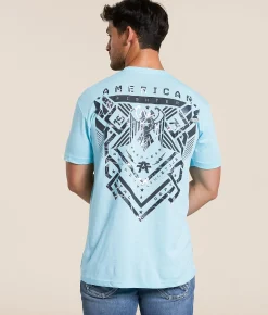 American Fighter Sawgrass T-Shirt Powder Blue