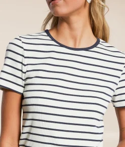 Tops | Z Supply Saxton Striped T-Shirt Supernova