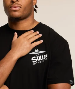 Tops|Graphic T-Shirts | Sullen Scab Merchants T-Shirt Jet Black
