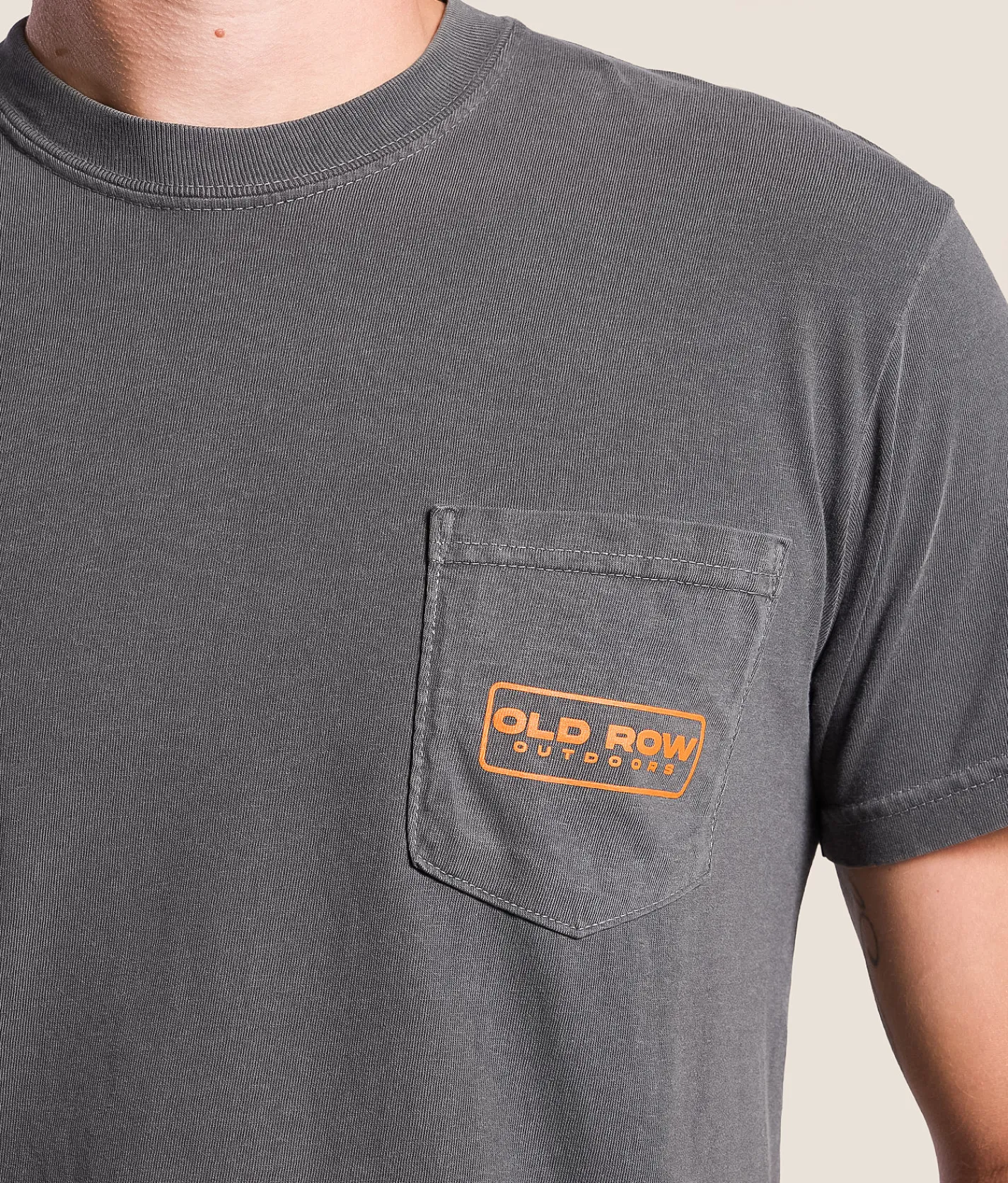 Tops|Graphic T-Shirts | Old Row 80s Camo Flag T-Shirt Pepper