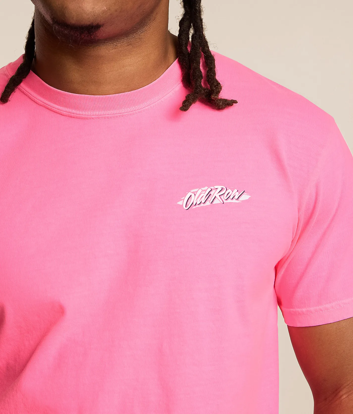Tops|Graphic T-Shirts | Old Row 80s Camo Retro T-Shirt Neon Pink