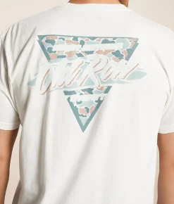 Old Row 80s Camo T-Shirt White Sale