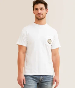 Graphic T-Shirts | Old Row 80s Camo T-Shirt White