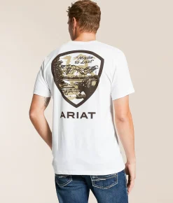 Ariat Scenic Circle T-Shirt White Hot