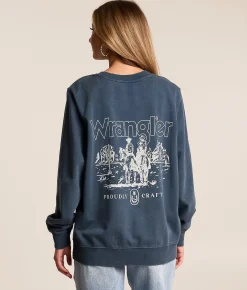 Wrangler® Scenic Pullover Midnight Navy