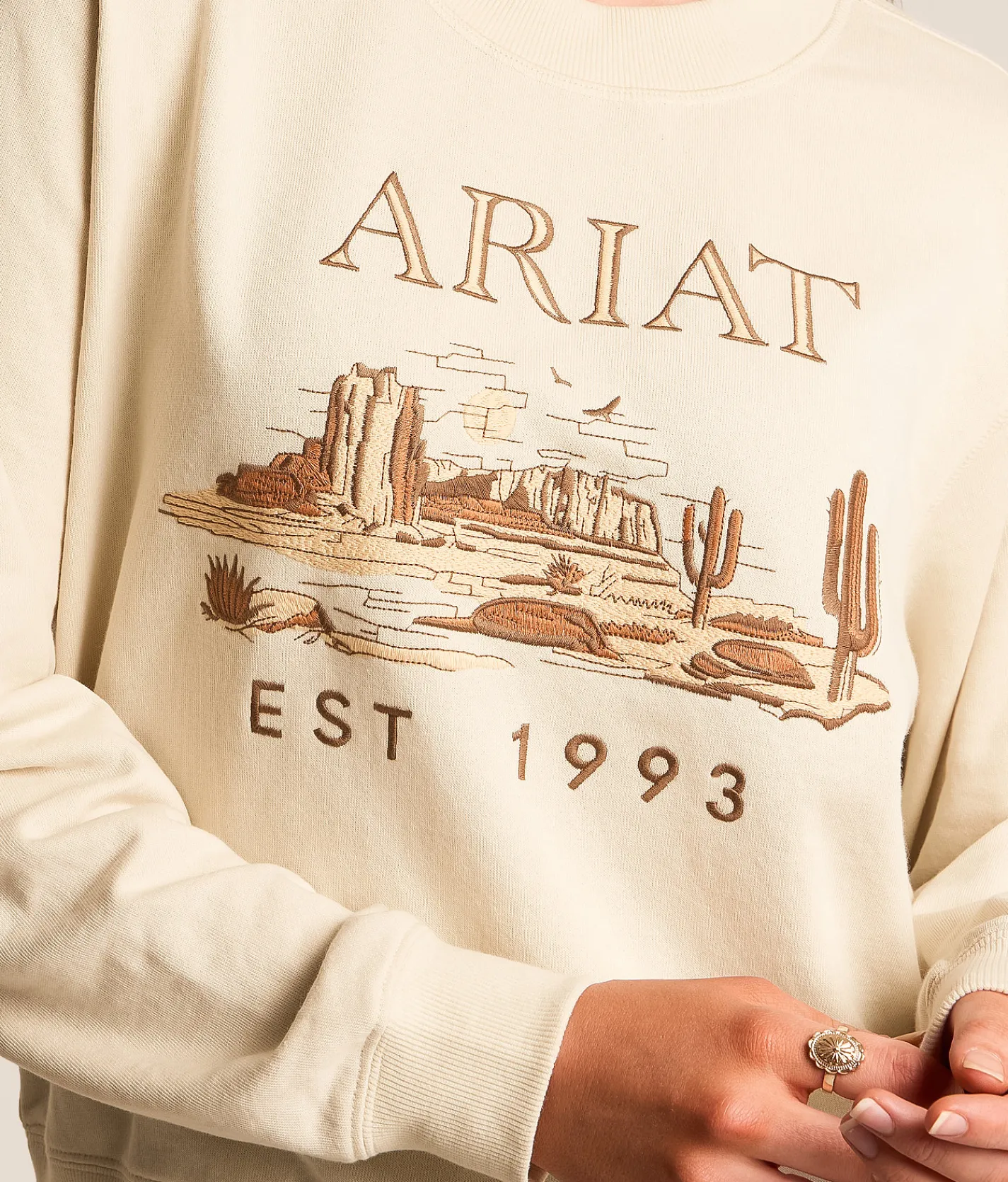 Tops | Ariat Scenic Pullover Summer Sand