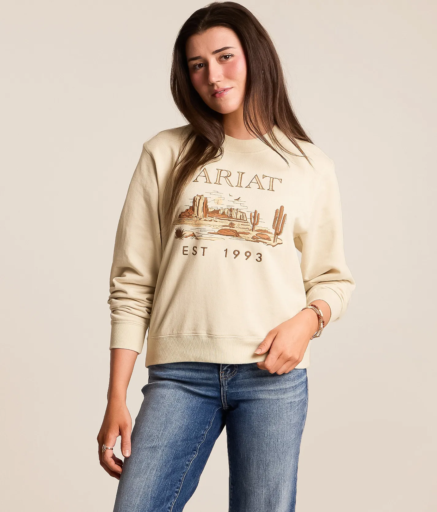 Tops | Ariat Scenic Pullover Summer Sand