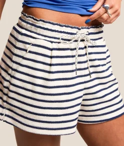 Bottoms|Shorts | Salty Crew Schooner Striped Short Bright Navy