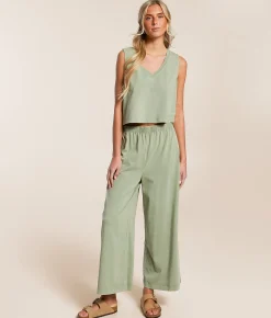 Bottoms | Z Supply Scout Jersey Flare Pant Iced Coffee