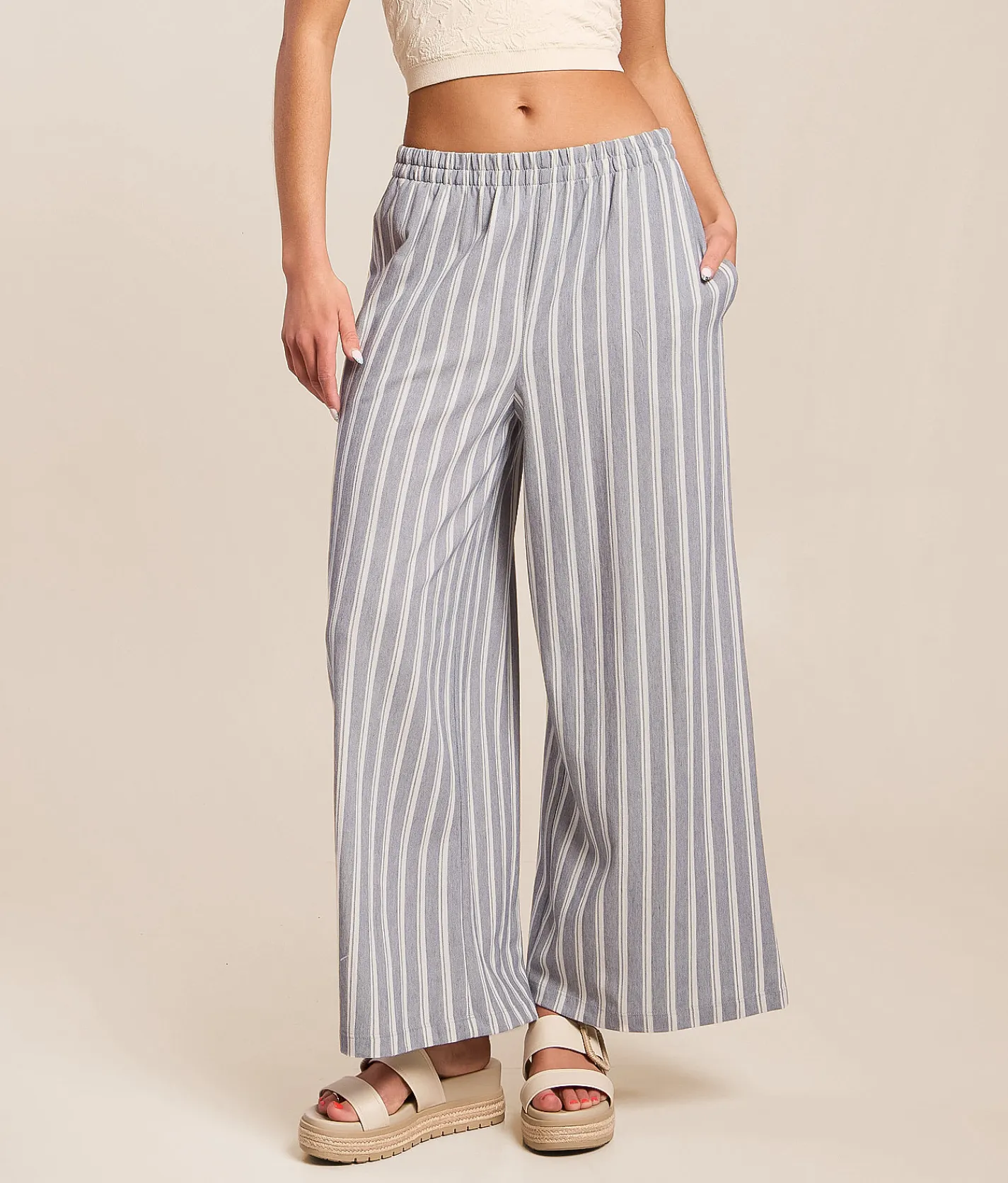 Bottoms | Z Supply Scout Striped Pant Summer Stone