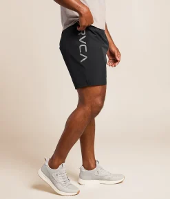 Bottoms|Activewear | RVCA Scrapper II Performance Stretch Short Black