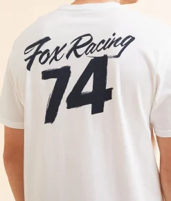 Graphic T-Shirts | Fox Scripted T-Shirt Optic White