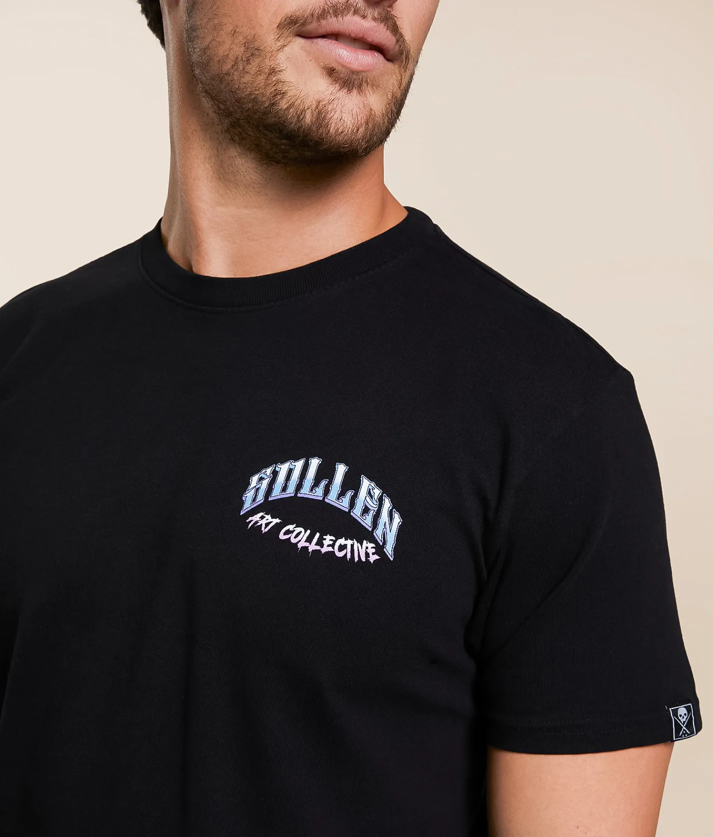 Sullen Sea Reaping T-Shirt Jet Black Sale