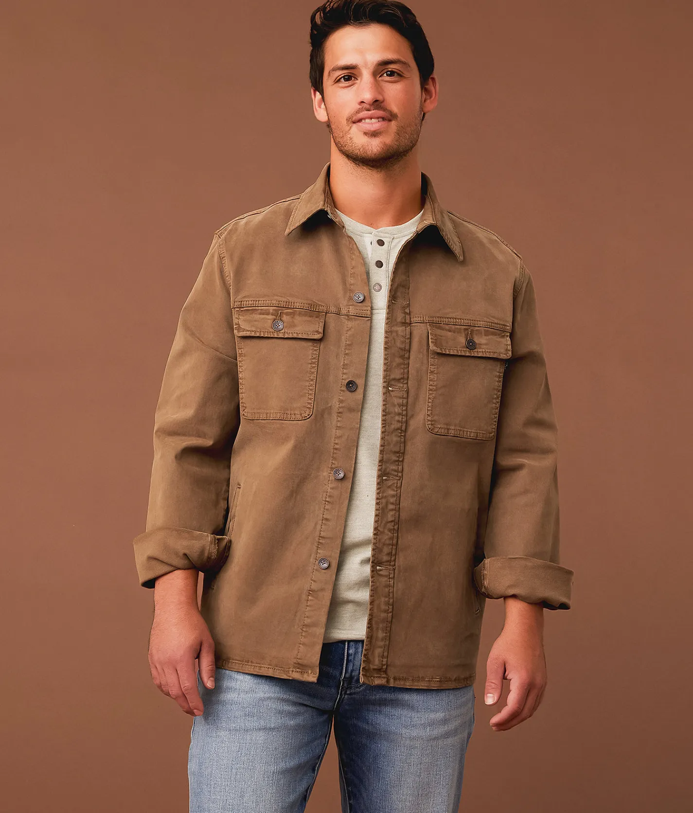 Tops|Coats & Jackets | Outpost Makers Seattle Denim Stretch Jacket Rex