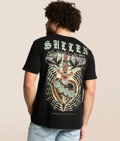 Sullen Second Death T-Shirt Jet Black Outlet