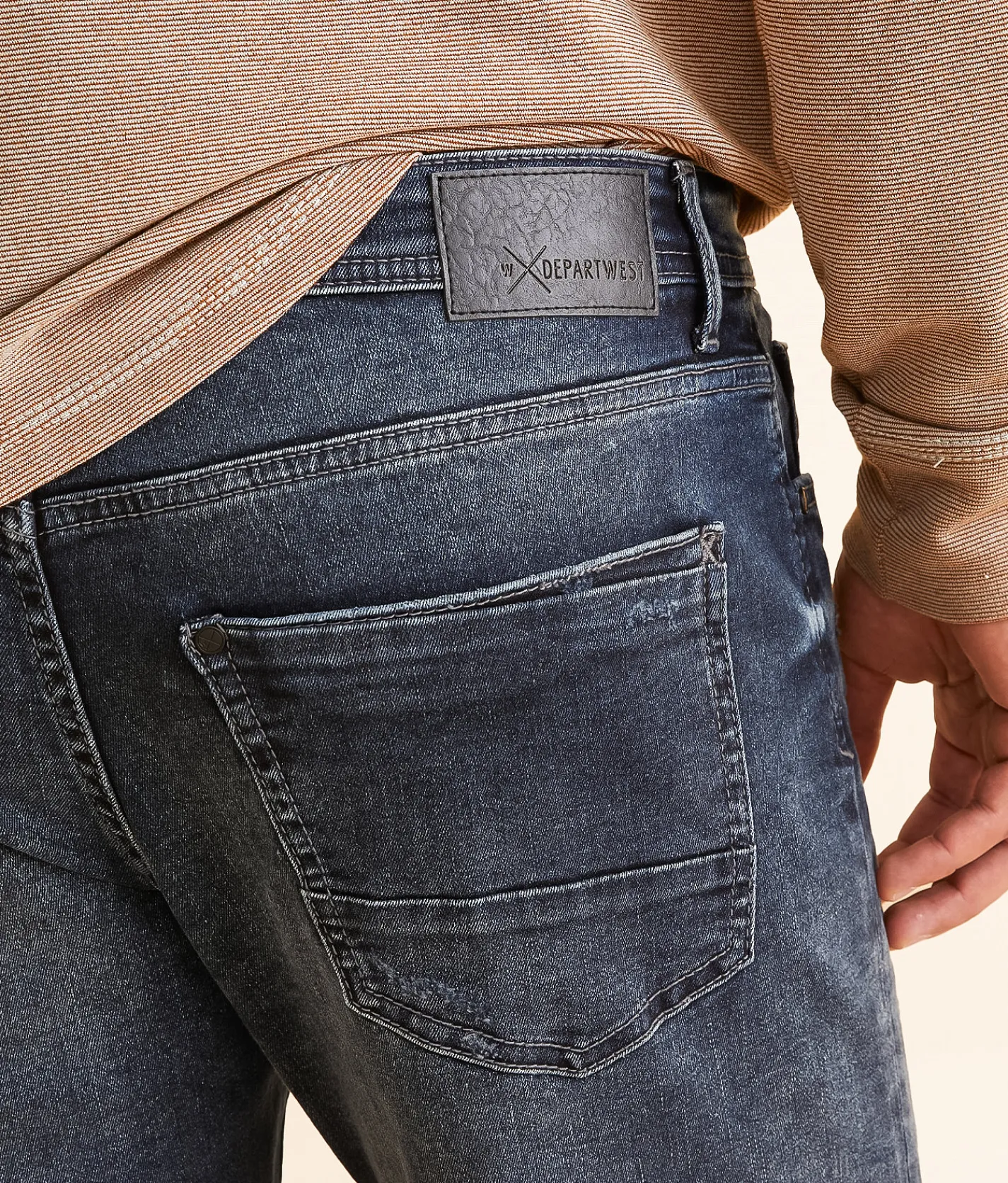 Bottoms|Sale Jeans | Departwest Seeker Straight Stretch Jean Stanley