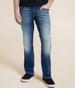 Bottoms|Jeans | Departwest Seeker Straight Stretch Jean Matterhorn