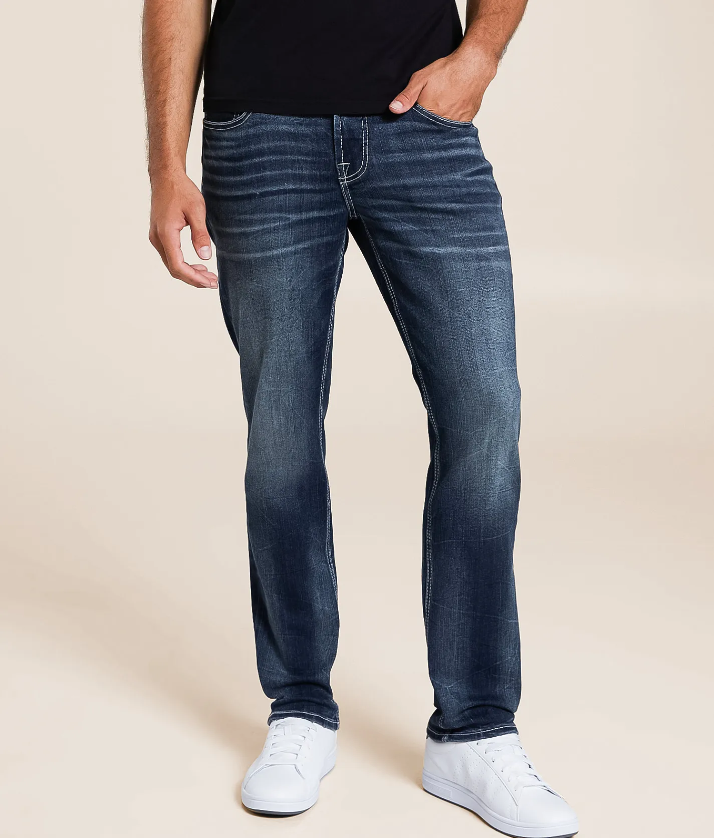 Bottoms|Jeans | Departwest Seeker Straight Stretch Jean Flint Hills