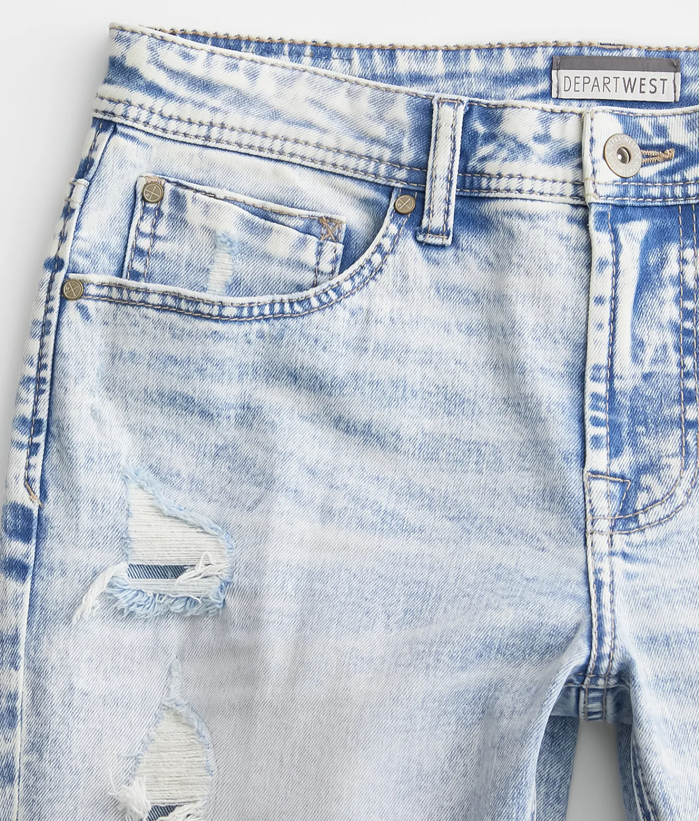 Jeans | Departwest Seeker Straight Stretch Jean Mocho