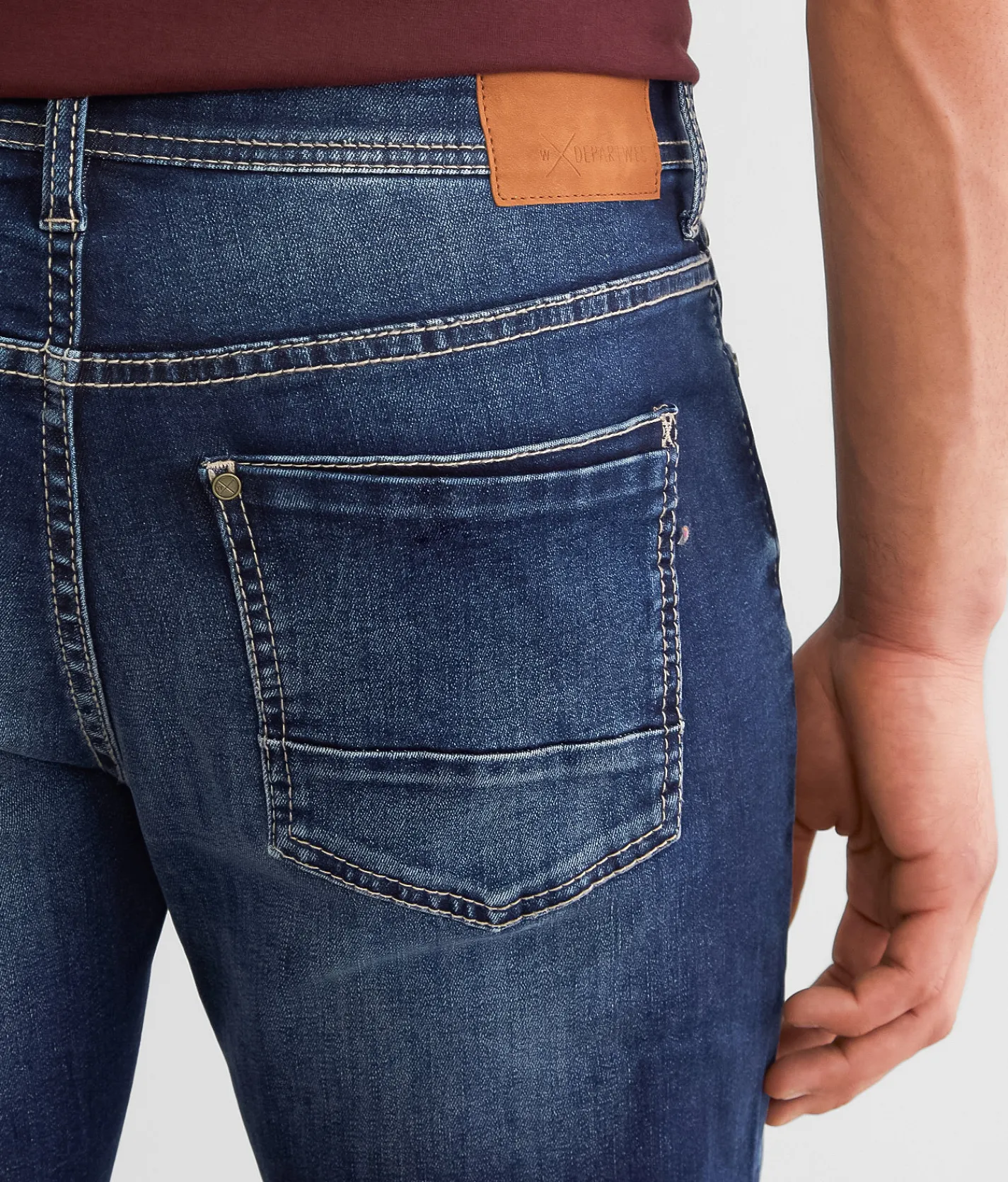 Sale Jeans|Bottoms | Departwest Seeker Straight Stretch Jean Nile