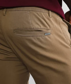 Departwest Seeker Taper Chino Stretch Pant Coffee