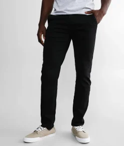 Departwest Seeker Taper Knit Chino Stretch Pant Black Discount