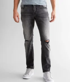 Departwest Seeker Taper Stretch Jean Washed Black Best