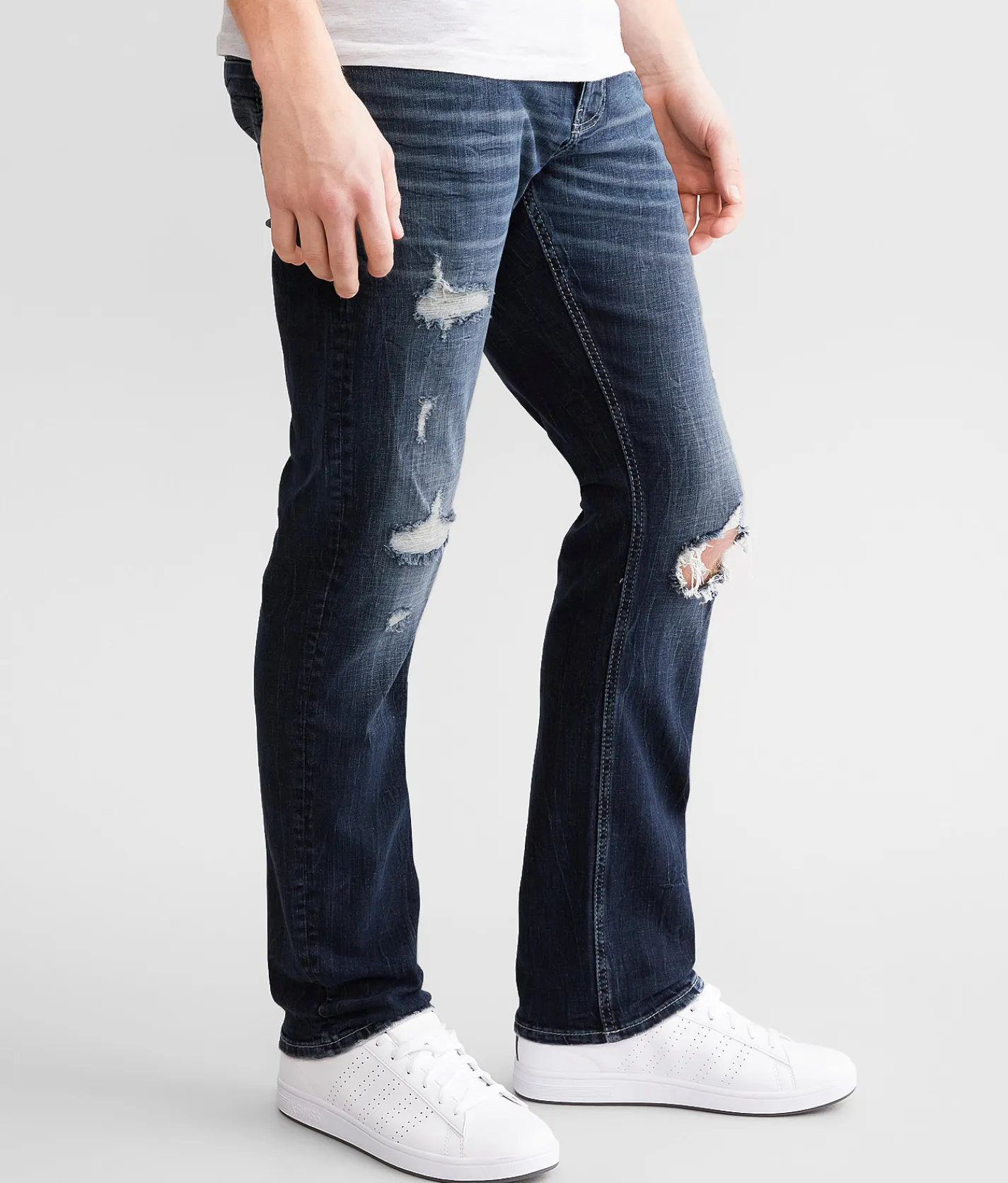 Departwest Seeker Taper Stretch Jean Blanc Clearance