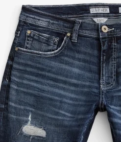 Departwest Seeker Taper Stretch Jean Blanc Clearance
