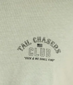 Tail Chasers Club Seeker T-Shirt Bay Pigment Dye Best