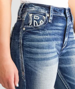 Jeans|Bottoms | Rock Revival Semah Curvy High Rise Boot Stretch Jean Semah HB201