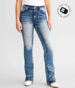 Jeans|Bottoms | Rock Revival Semah Curvy High Rise Boot Stretch Jean Semah HB201