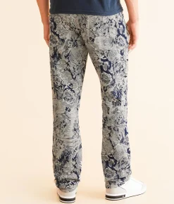 Sale Jeans|Bottoms | rare element© Semi Stacked Straight Stretch Jean Indigo Denim Brocade