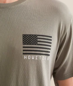 Graphic T-Shirts | Howitzer Semper Vigilans T-Shirt Moonmist