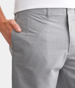 Bottoms|Shorts | BKE Sentry Hybrid Stretch Walkshort Light Grey