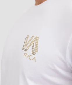 Graphic T-Shirts | RVCA Separation T-Shirt White