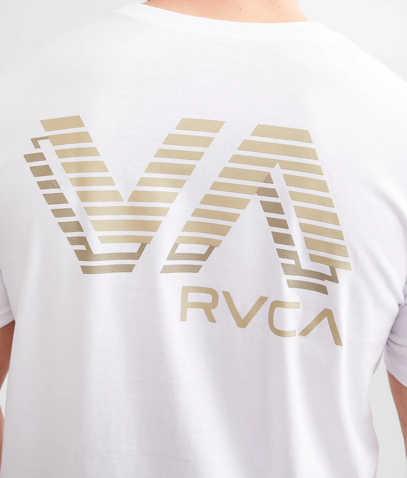 Graphic T-Shirts | RVCA Separation T-Shirt White