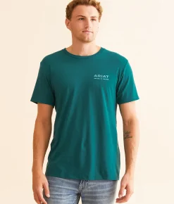 Ariat Serape Four Up T-Shirt Mediterranea