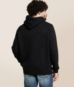 Tops | Kimes Ranch Serape Hooded Sweatshirt Black