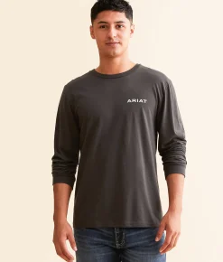 Ariat Serape Island Shield T-Shirt Vintage Black Best