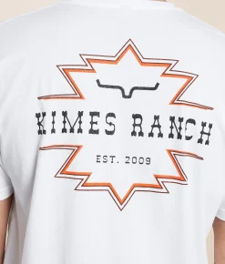 Tops|Graphic T-Shirts | Kimes Ranch Serape Star T-Shirt White