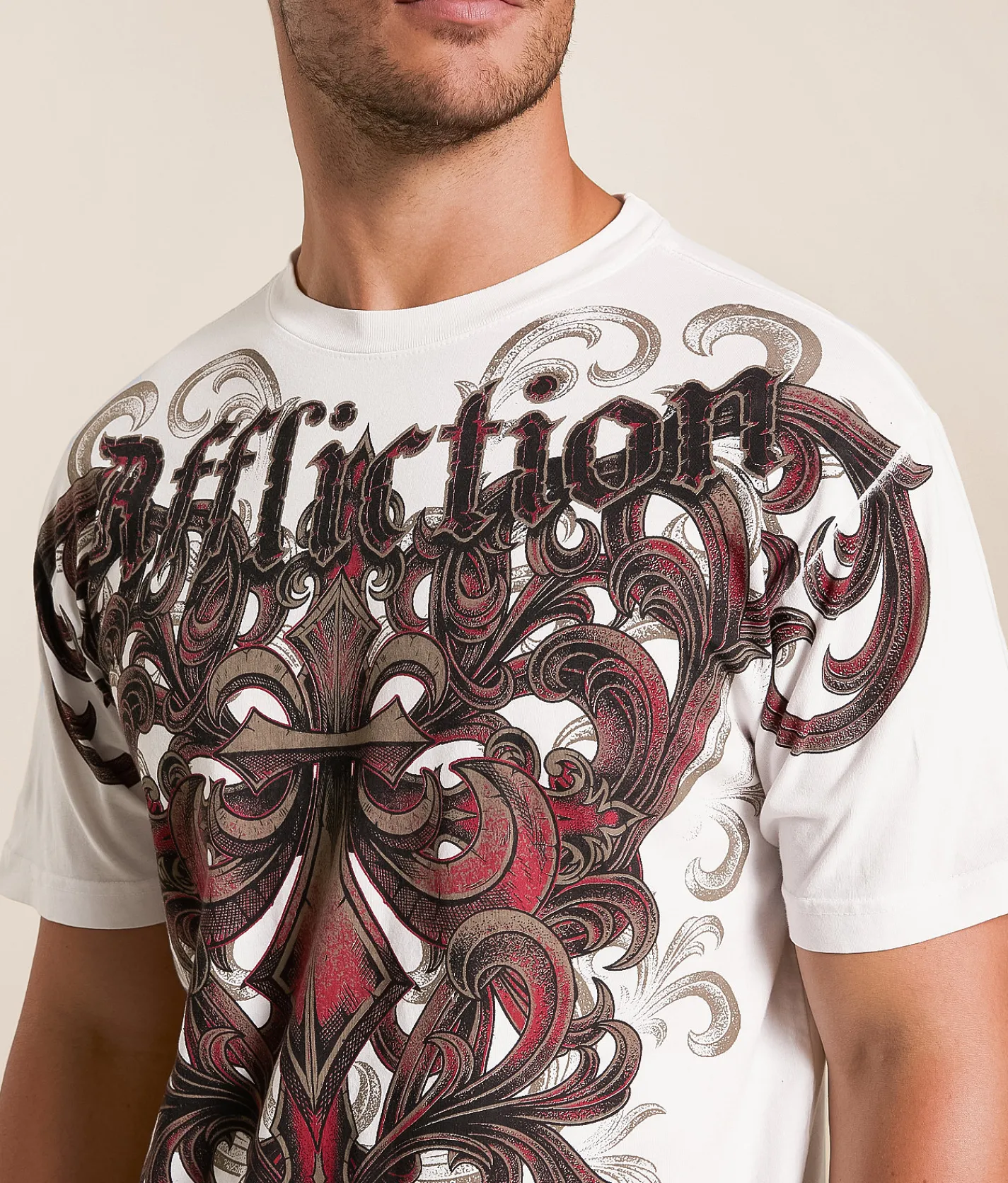 Affliction Serenity T-Shirt White Discount