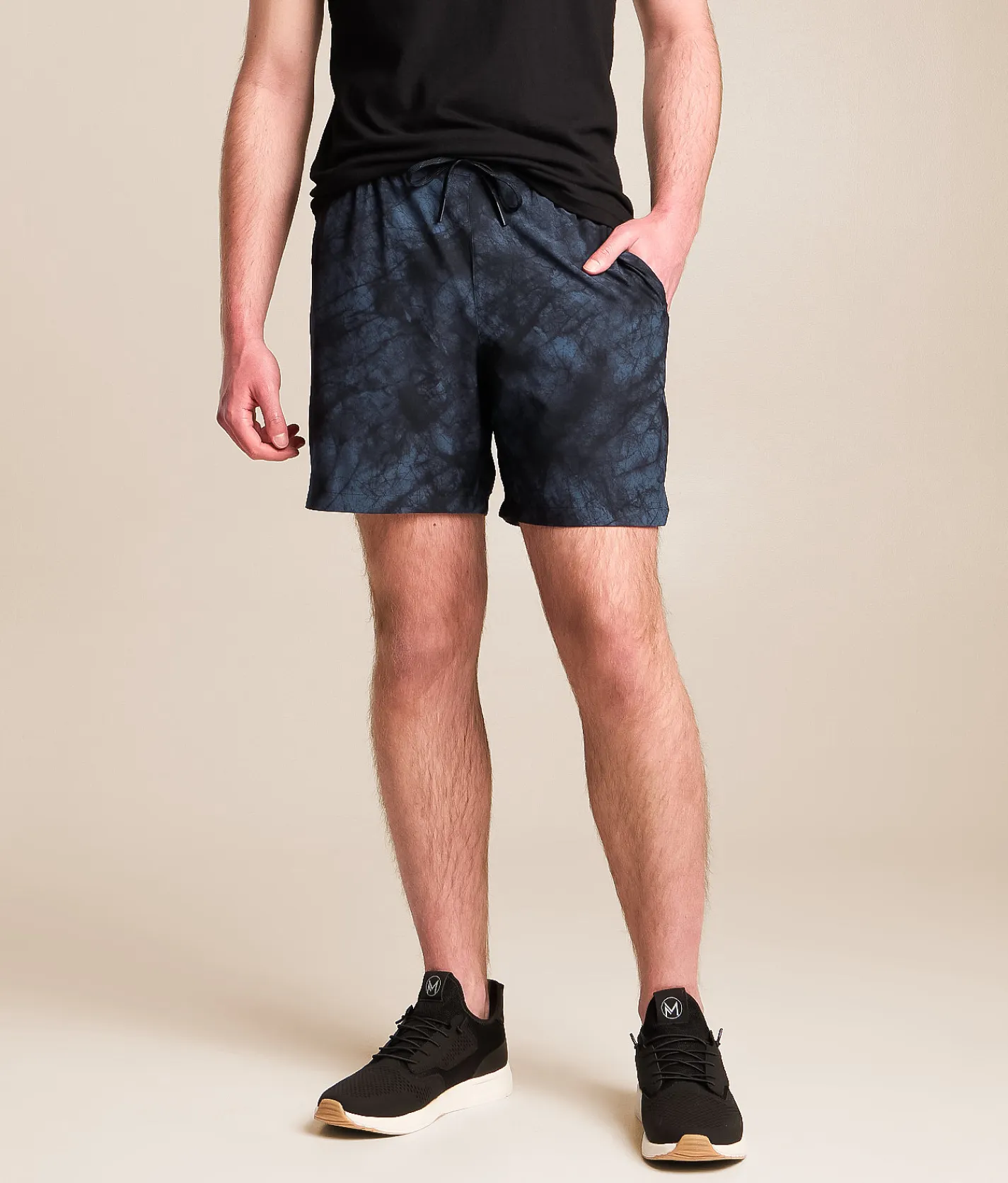 Bottoms|Activewear | Roark Serrano Stretch Short Navy