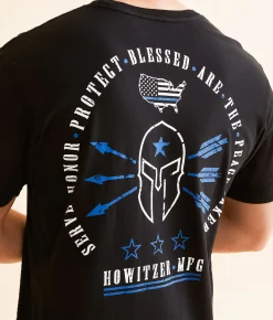 Howitzer Serve T-Shirt Black Hot